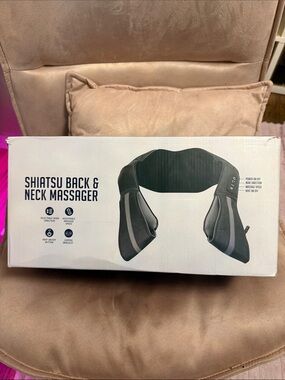 Shiatsu Back & Neck Massager - Black